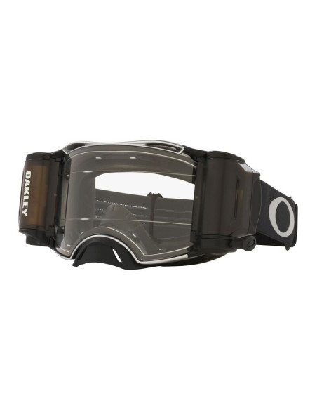 Masque cross OAKLEY Airbrake MX - Tuff Blocks Noir Gunmetal Race-Ready Roll-Off Ecran clair