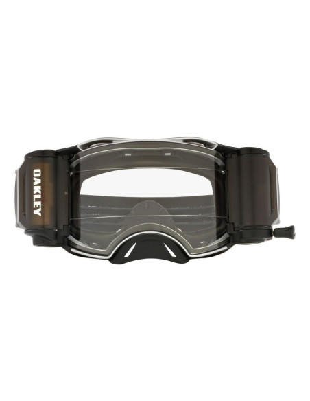 Masque cross OAKLEY Airbrake MX - Tuff Blocks Noir Gunmetal Race-Ready Roll-Off Ecran clair