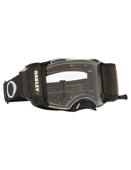 Masque cross OAKLEY Airbrake MX - Tuff Blocks Noir Gunmetal Race-Ready Roll-Off Ecran clair