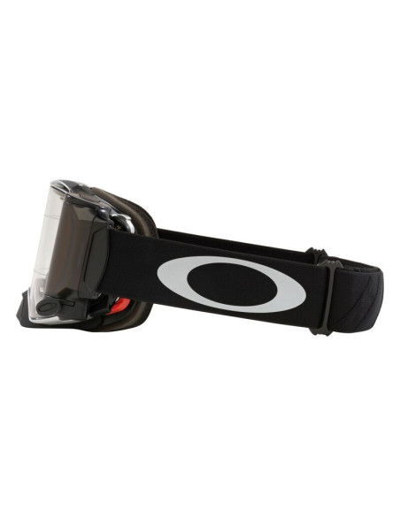 Masque cross OAKLEY Airbrake MX - Tuff Blocks Noir Gunmetal Race-Ready Roll-Off Ecran clair