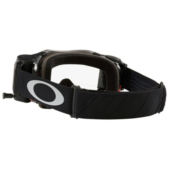 Masque cross OAKLEY Airbrake MX - Tuff Blocks Noir Gunmetal Race-Ready Roll-Off Ecran clair