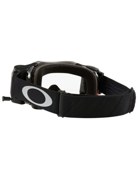 Masque cross OAKLEY Airbrake MX - Tuff Blocks Noir Gunmetal Race-Ready Roll-Off Ecran clair