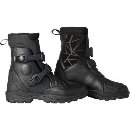Bottes moto RST Adventure-X Mid Waterproof - Noir