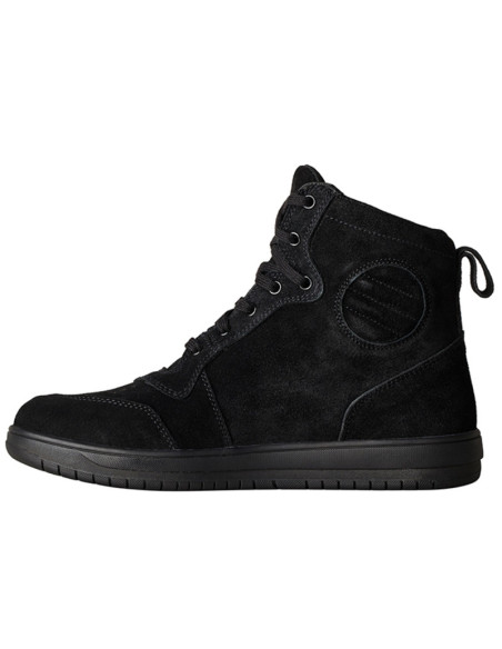 Baskets moto RST Hi-Top - Suède Noir
