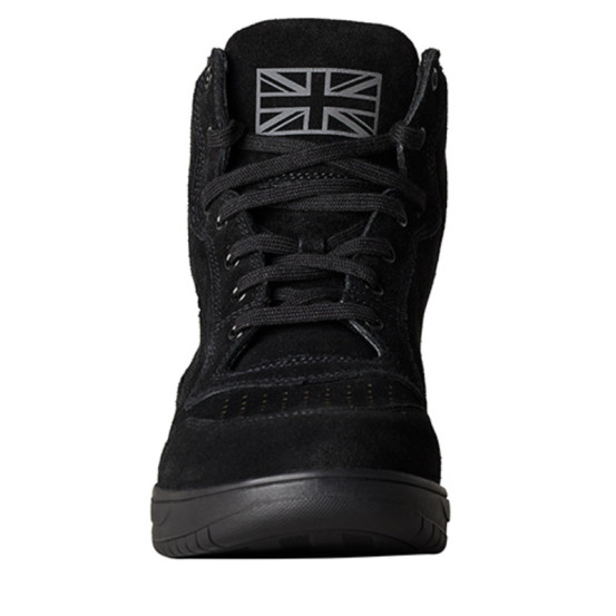 Baskets moto RST Hi-Top - Suède Noir