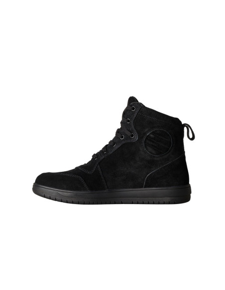 Bottes moto femme RST Hi-Top - Suède Noir