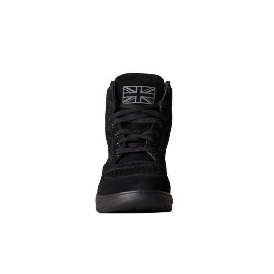 Bottes moto femme RST Hi-Top - Suède Noir