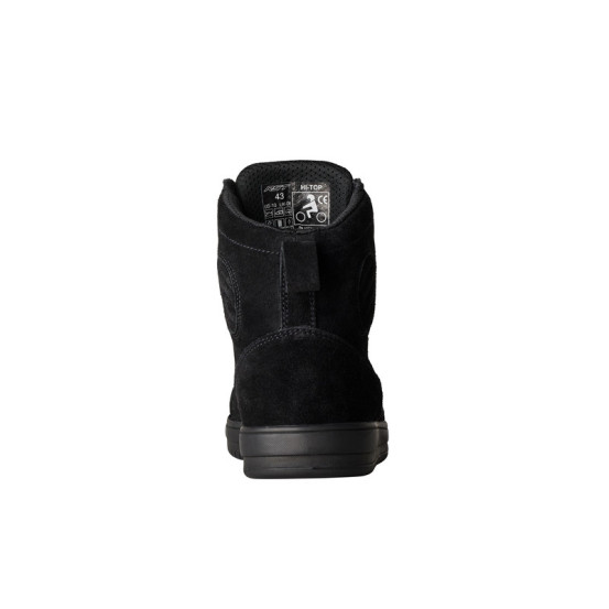 Bottes moto femme RST Hi-Top - Suède Noir