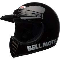 Casque intégral Bell Moto-3 Classic - Noir Brillant