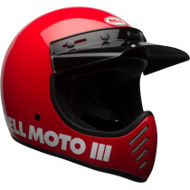 Casque intégral Bell Moto-3 Classic - Rouge Brillant 2