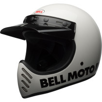 Casque intégral Bell Moto-3 Classic - Blanc