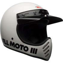 Casque intégral Bell Moto-3 Classic - Blanc 2