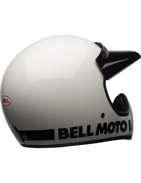 Casque intégral Bell Moto-3 Classic - Blanc