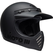 Casque intégral Bell Moto-3 Classic Blackout - Noir 2
