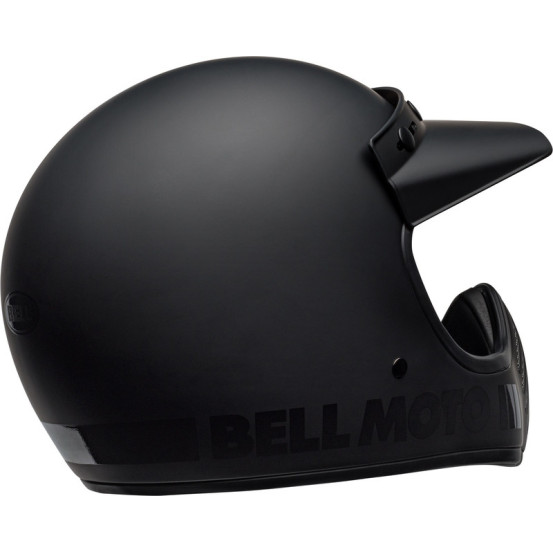 Casque intégral Bell Moto-3 Classic Blackout - Noir