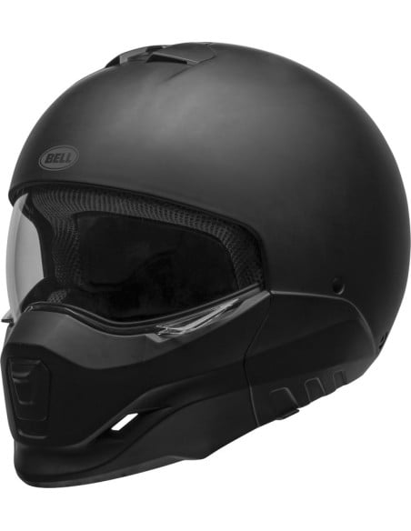 Casque modulable Bell Broozer Solid - Noir Mat