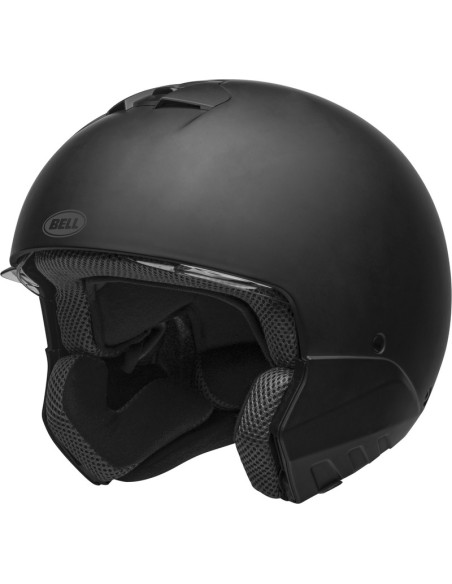 Casque modulable Bell Broozer Solid - Noir Mat