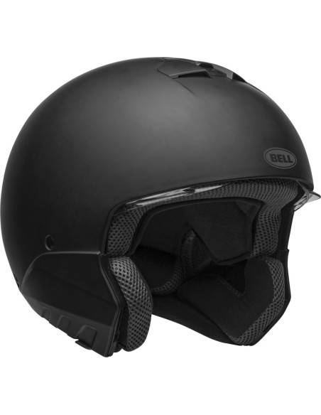 Casque modulable Bell Broozer Solid - Noir Mat