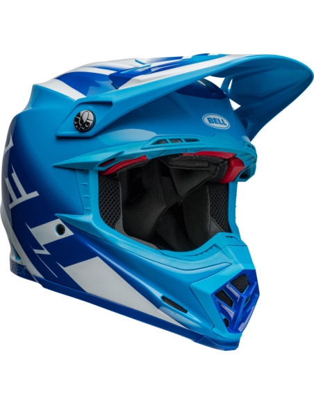 Casque cross Bell 2024 Moto-9S Flex Rail - Bleu