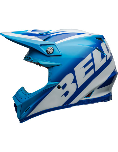 Casque cross Bell 2024 Moto-9S Flex Rail - Bleu