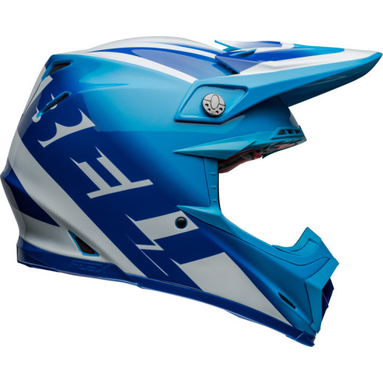 Casque cross Bell 2024 Moto-9S Flex Rail - Bleu
