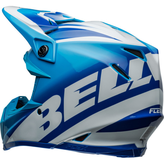 Casque cross Bell 2024 Moto-9S Flex Rail - Bleu