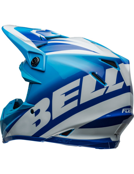 Casque cross Bell 2024 Moto-9S Flex Rail - Bleu