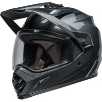Casque cross Bell 2024 MX-9 Adventure MIPS Alpine - Gris Charcoal Argent