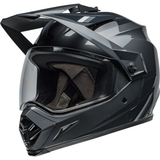 Casque cross Bell 2024 MX-9 Adventure MIPS Alpine - Gris Charcoal Argent