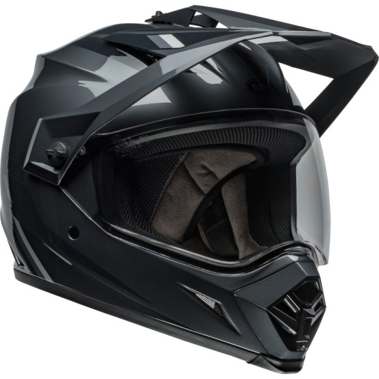 Casque cross Bell 2024 MX-9 Adventure MIPS Alpine - Gris Charcoal Argent
