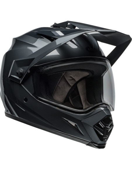 Casque cross Bell 2024 MX-9 Adventure MIPS Alpine - Gris Charcoal Argent
