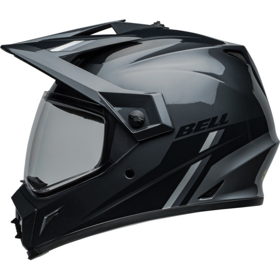 Casque cross Bell 2024 MX-9 Adventure MIPS Alpine - Gris Charcoal Argent