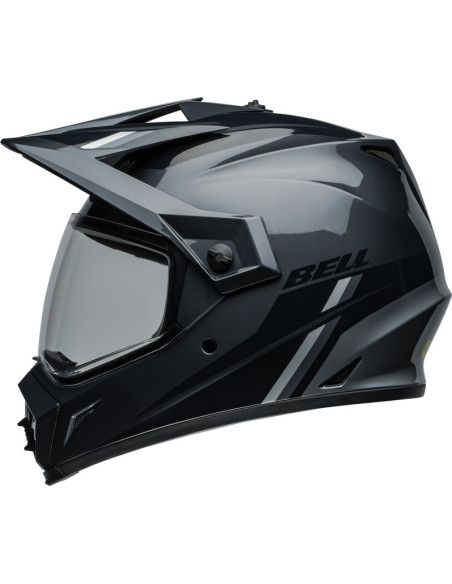 Casque cross Bell 2024 MX-9 Adventure MIPS Alpine - Gris Charcoal Argent