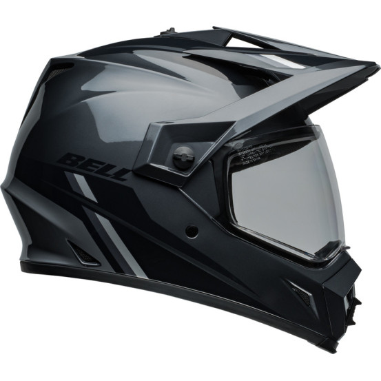 Casque cross Bell 2024 MX-9 Adventure MIPS Alpine - Gris Charcoal Argent
