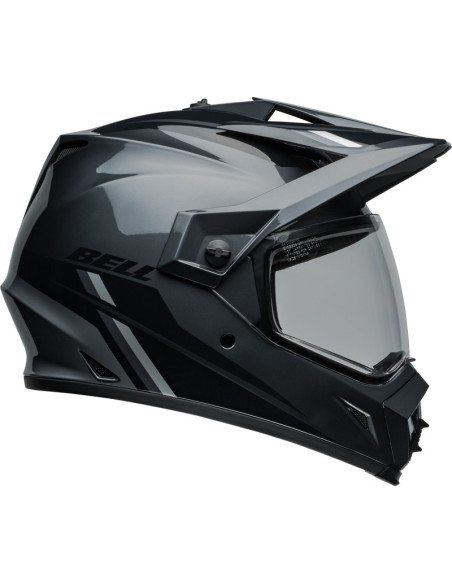 Casque cross Bell 2024 MX-9 Adventure MIPS Alpine - Gris Charcoal Argent