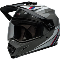 Casque cross Bell 2024 MX-9 Adventure MIPS Alpine - Gris nardo Noir