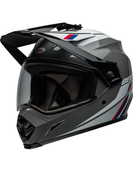 Casque cross Bell 2024 MX-9 Adventure MIPS Alpine - Gris nardo Noir