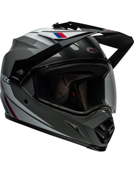 Casque cross Bell 2024 MX-9 Adventure MIPS Alpine - Gris nardo Noir
