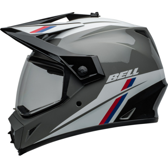 Casque cross Bell 2024 MX-9 Adventure MIPS Alpine - Gris nardo Noir