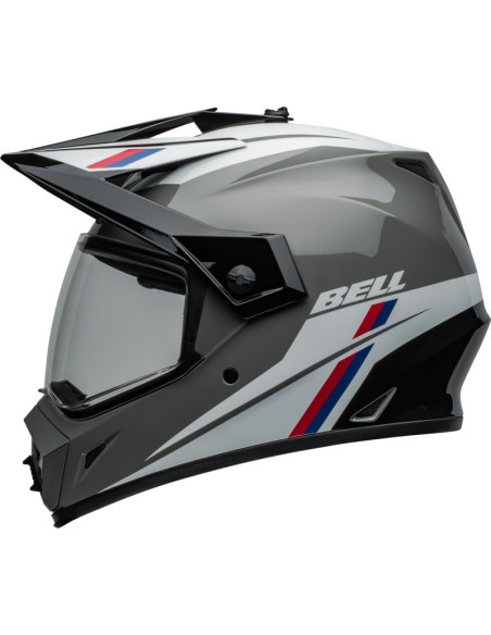 Casque cross Bell 2024 MX-9 Adventure MIPS Alpine - Gris nardo Noir