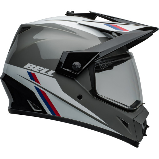 Casque cross Bell 2024 MX-9 Adventure MIPS Alpine - Gris nardo Noir