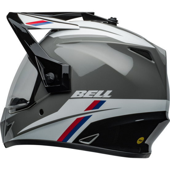 Casque cross Bell 2024 MX-9 Adventure MIPS Alpine - Gris nardo Noir