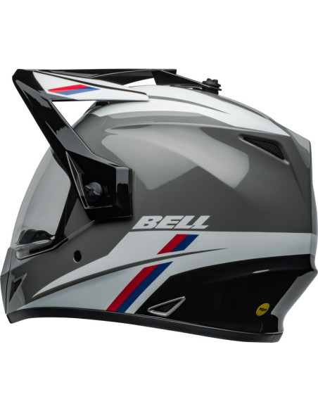 Casque cross Bell 2024 MX-9 Adventure MIPS Alpine - Gris nardo Noir