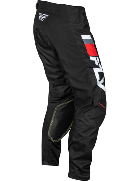 Pantalon cross Fly Racing 2024 Kinetic Prix - Rouge Gris Blanc