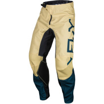 Pantalon cross Fly Racing 2024 Kinetic Reload - Ivoire Bleu Marine Cobalt