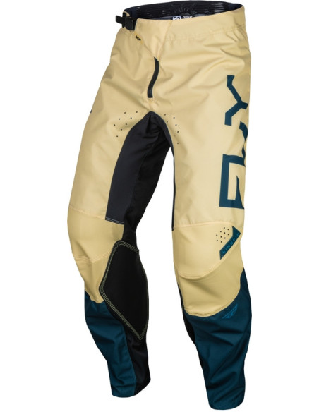 Pantalon cross Fly Racing 2024 Kinetic Reload - Ivoire Bleu Marine Cobalt