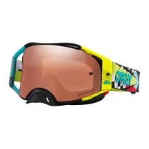 Masque cross OAKLEY Airbrake MX Jeffrey Herlings Signature Bleu Noir - Écran Prizm Mx Noir Iridium