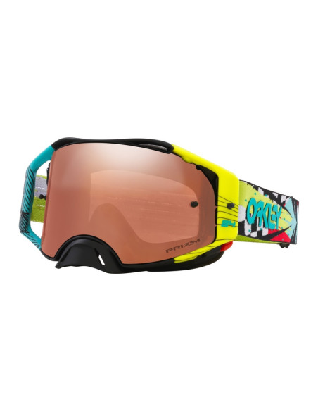 Masque cross OAKLEY Airbrake MX Jeffrey Herlings Signature Bleu Noir - Écran Prizm Mx Noir Iridium