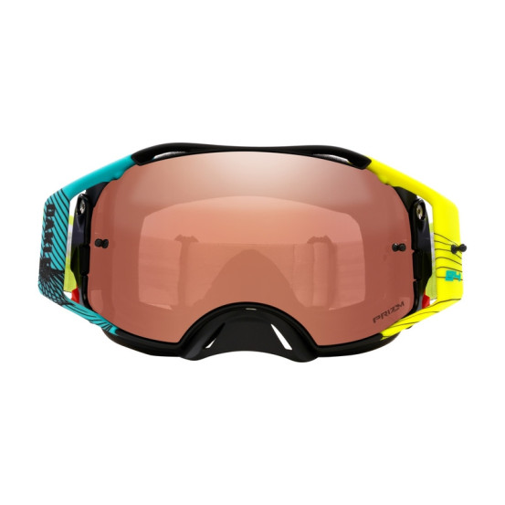 Masque cross OAKLEY Airbrake MX Jeffrey Herlings Signature Bleu Noir - Écran Prizm Mx Noir Iridium
