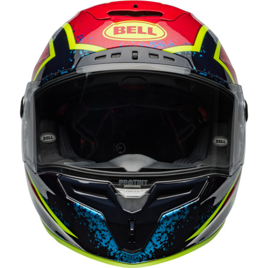 Casque intégral Bell RACE STAR DLX FLEX - Bleu Rouge